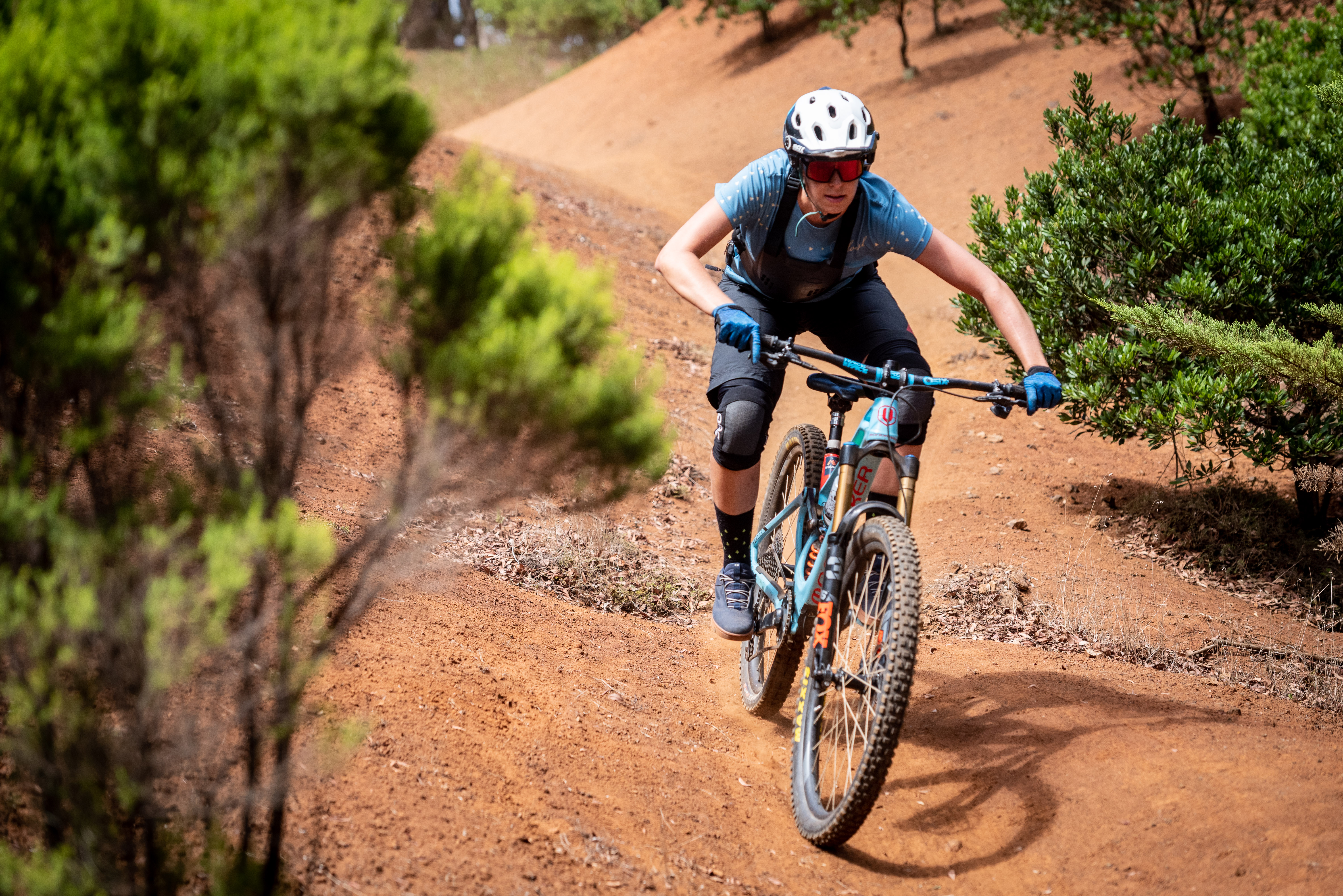 Mondraker Foxy auf den Trails 