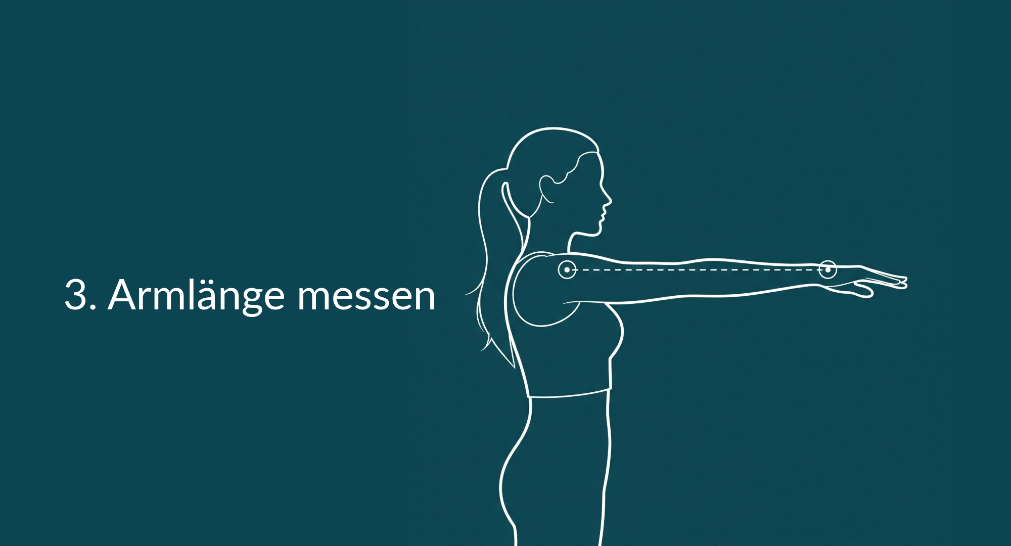 Armlänge messen