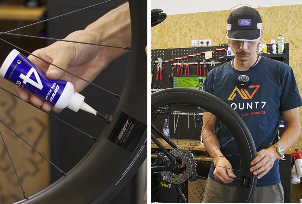 Tubeless Milch