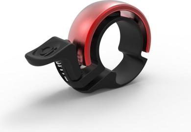 Knog Oi Classic Small Fahrradklingel black/red