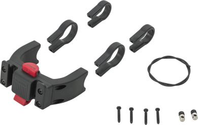 Vaude Klick Fix for E-Bike handle bar schwarz