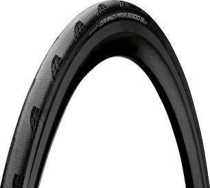 Continental Grand Prix 5000 S Tubeless Schwarz/Schwarz | Faltreifen | Vectran Breaker | BlackChili Compound | 25 | 28 | ohne