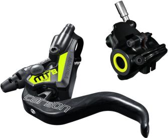 Magura MT8 SL FM Schwarz, Neongelb | Flatmount