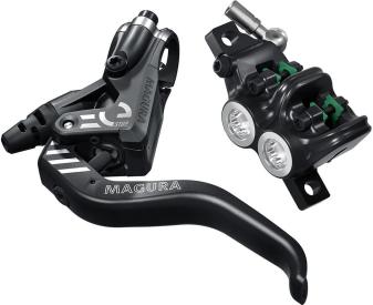 Magura MT5 eSTOP Silber, Schwarz