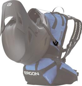 Ergon BE1/BE2/BE3 Haken für Helmhalterung links 