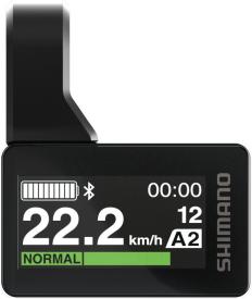 Shimano Display Shimano Steps SC-EN600 Schwarz | 31,8 mm Schelle mit Adapter für 35 mm Schelle