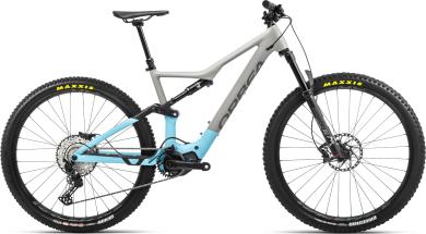 Orbea Rise H30 - 2022 Testrad Mouse Grey - Sky Blue | S