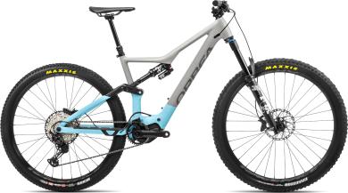 Orbea Rise H15 - 2022 Mouse Grey - Sky Blue | S