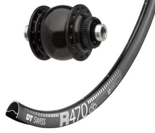 SON Nabendynamo 28 12mm Disc CL / DT R470 Dynamo Vorderrad 28"