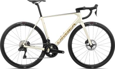 Orbea Orca M20iTEAM - 2024 Ivory White-Burgundy -Vulcano | 57