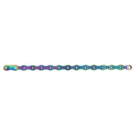 SRAM Kette PC XX1 Eagle HollowPin PowerLock Flowlink 12-fach Regenbogen