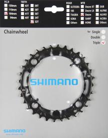 Shimano Kettenblätter Deore FC-M480 Schwarz | 32 Zähne