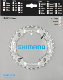 Shimano Kettenblätter Alivio FC-M430 Silber | 32 Zähne