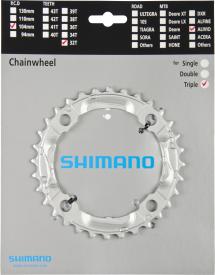 Shimano Kettenblätter Alivio FC-M430 silber | 104mm | 32