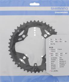 Shimano Kettenblätter Acera FC-M391 schwarz | 4 Loch | 104mm | 44