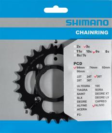 Shimano Kettenblätter Acera FC-M391 