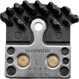 Shimano Scheibenbremsbelag Ice-Tech J04C Metall mit Kühlrippen 