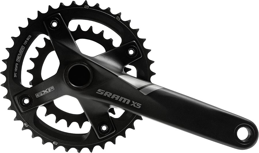 Kurbel X5 GXP 9-fach Black 443222 GXP | 44-33-22 | 175