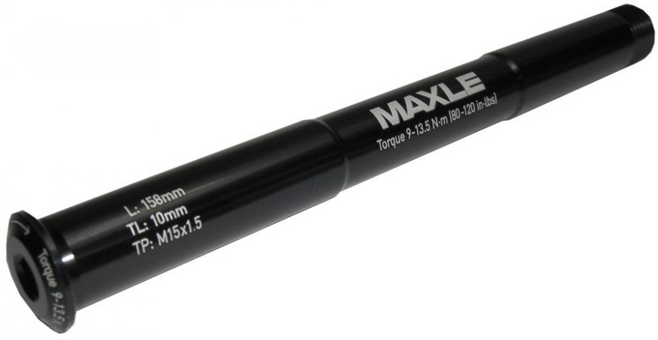 Steckachse Maxle Stealth MTB schwarz | 158mm/15mm/110mm