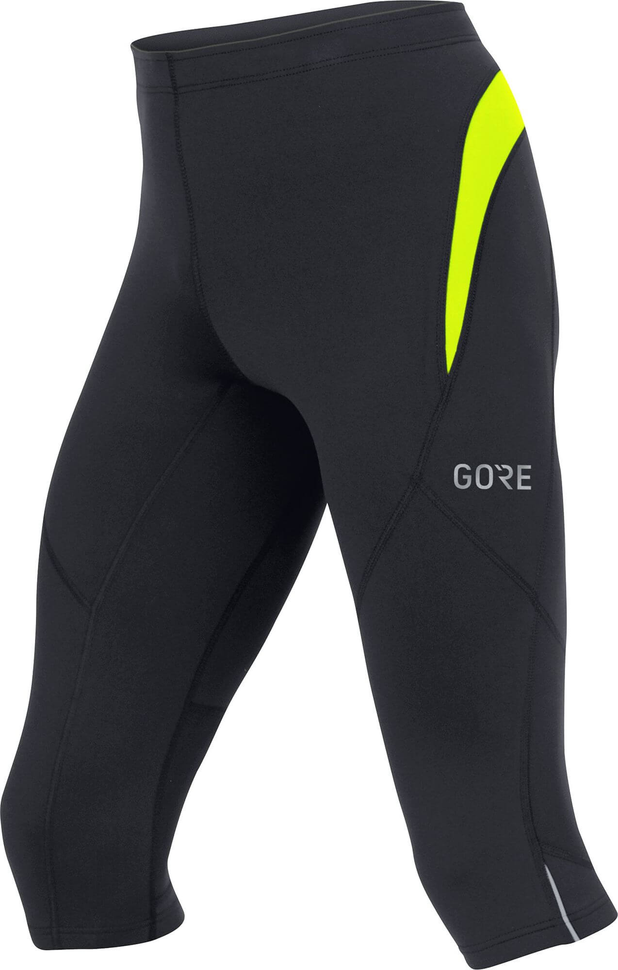 R3 3/4 Tights black/neon yellow | XXL