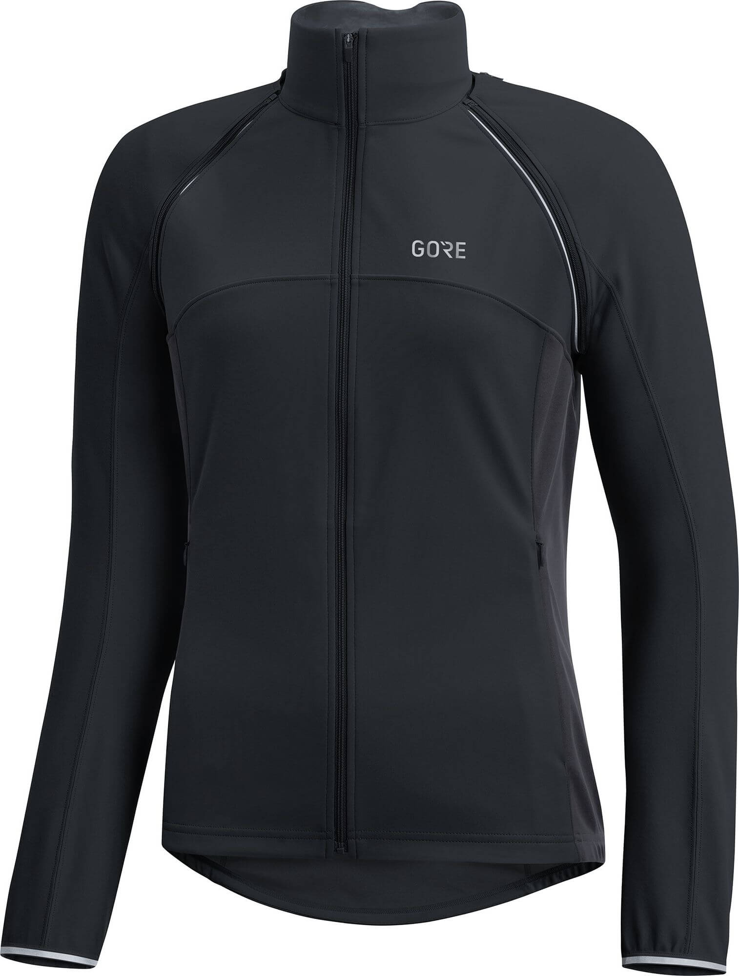 C3 Damen Windstopper Phantom Zip-Off Jacke black/terra grey | 36