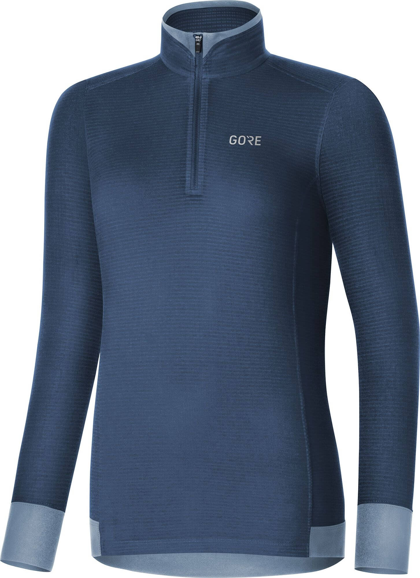M Damen Thermo Shirt leicht deep water blue | 38