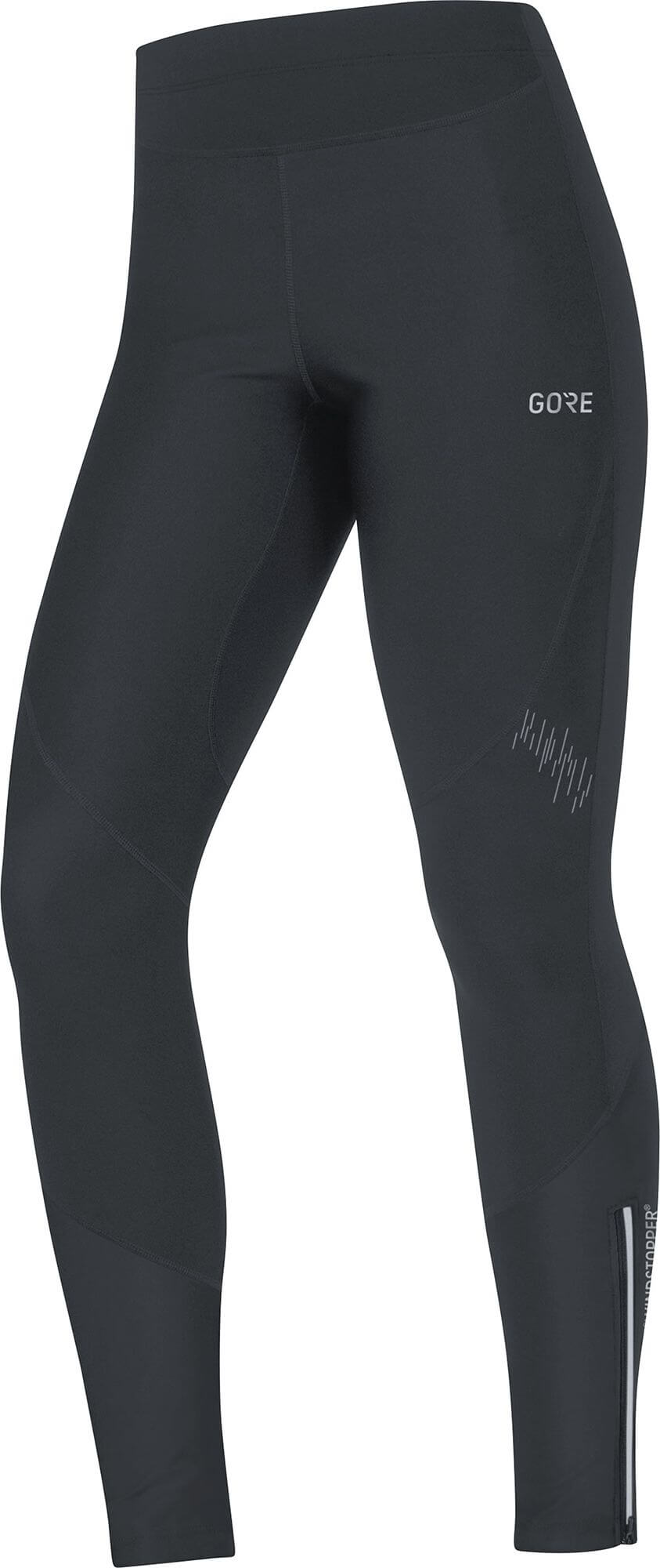 R5 Damen Windstopper Tights black | 42