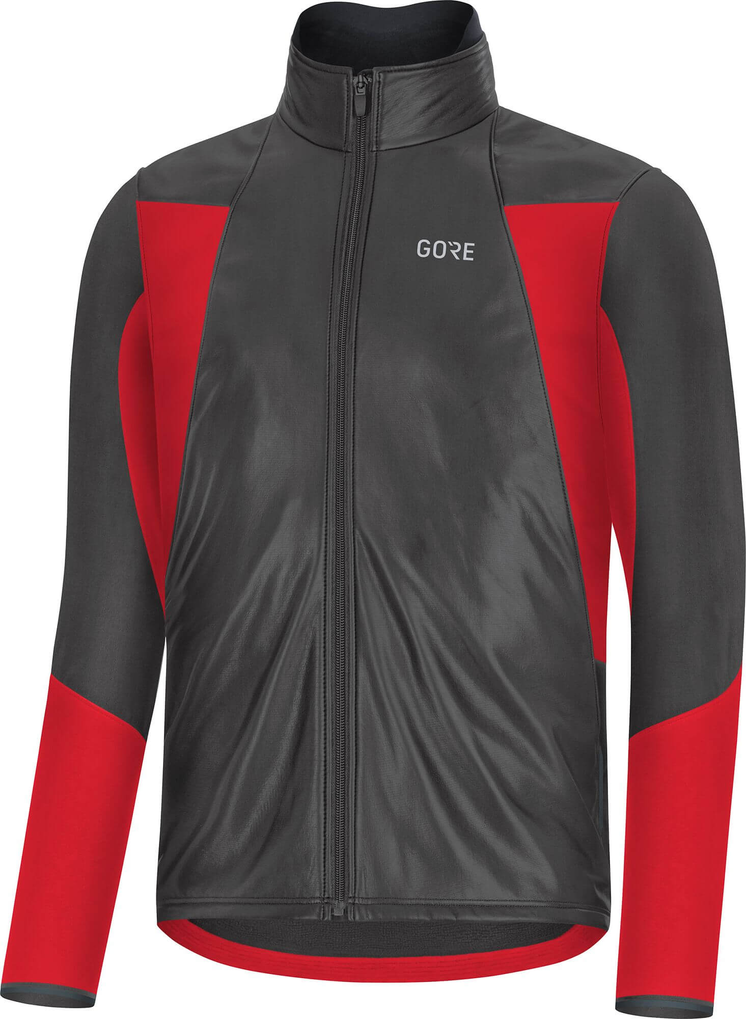 C5 Gore-Tex Infinium Soft Lined Thermo Jacke black/red | XXL