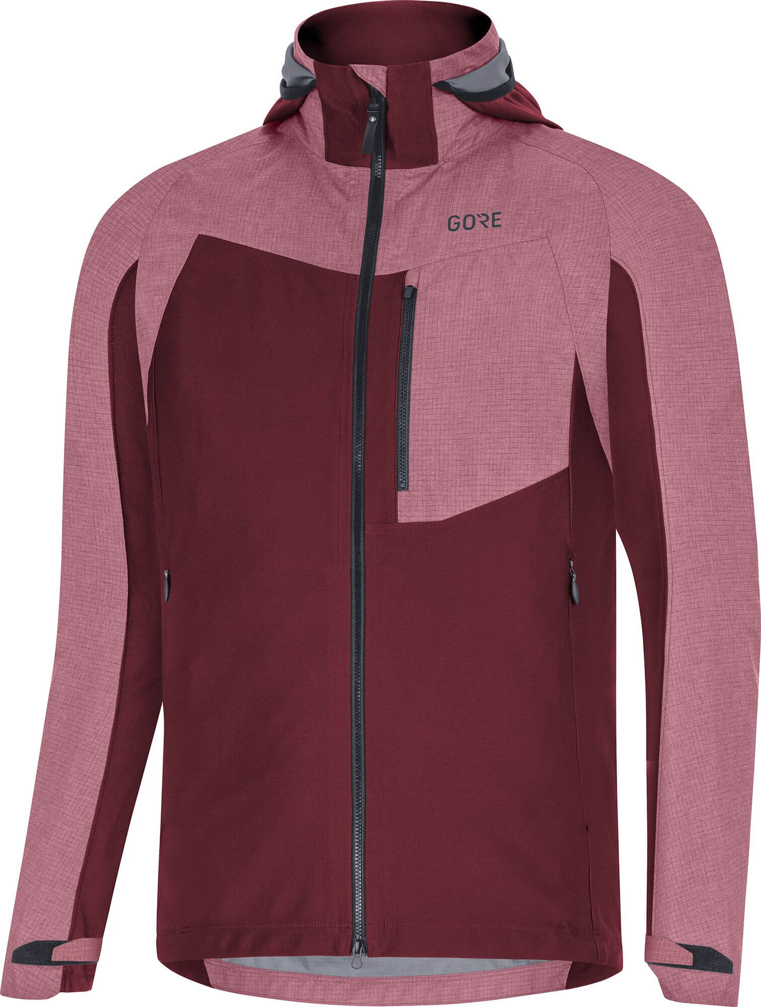 C5 Gore-Tex Infinium Hybrid Kapuzenjacke chestnut red | S