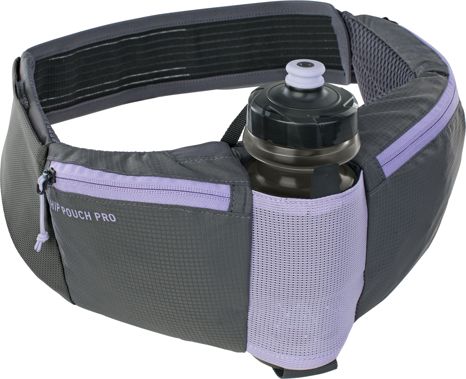 Hip Pouch Pro + Drink Bottle 0,55 multicolour (carbon grey/purple rose/black)