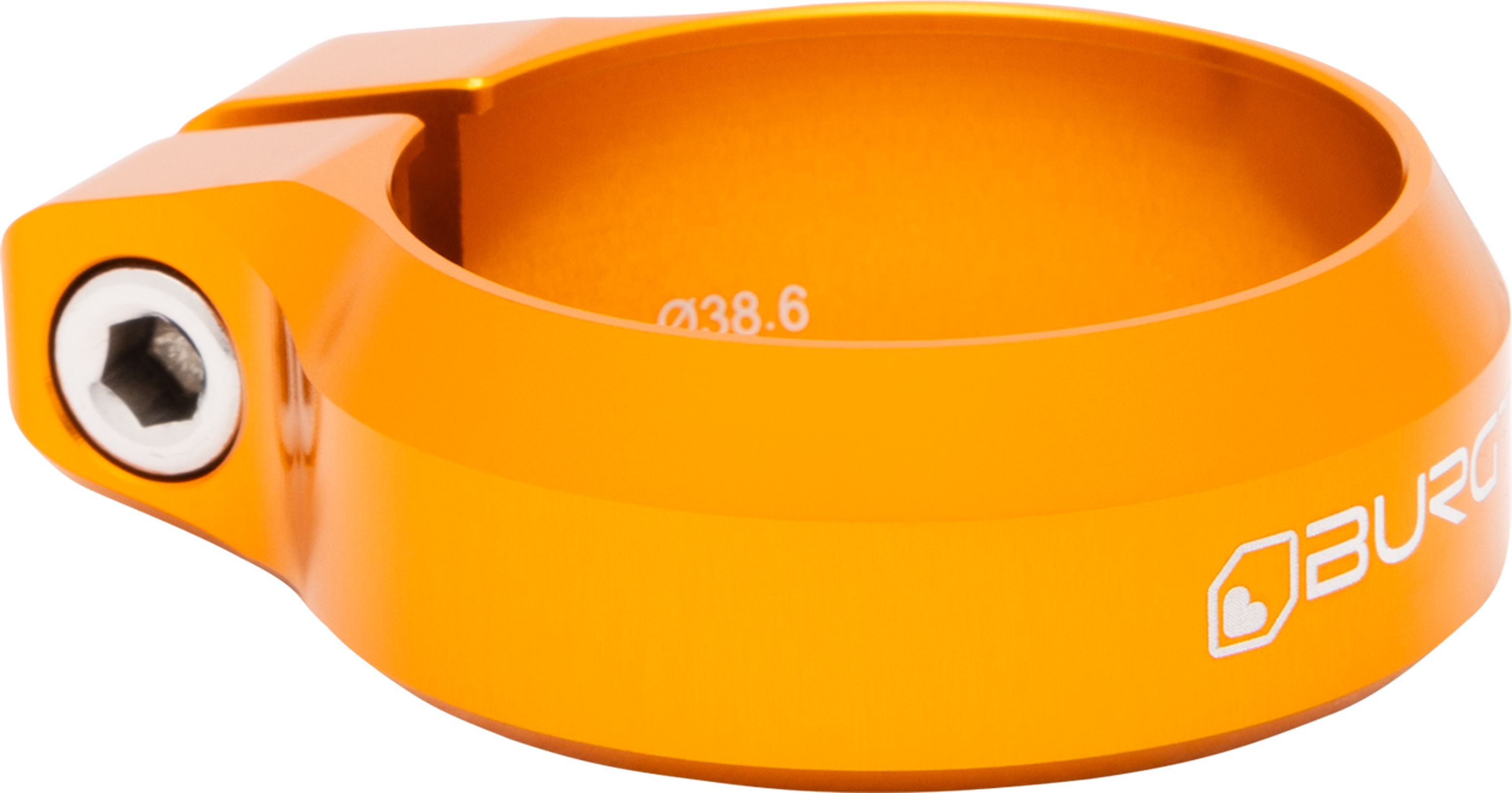 Seat Clamp Sattelklemme Iron Bro Orange | 38,6