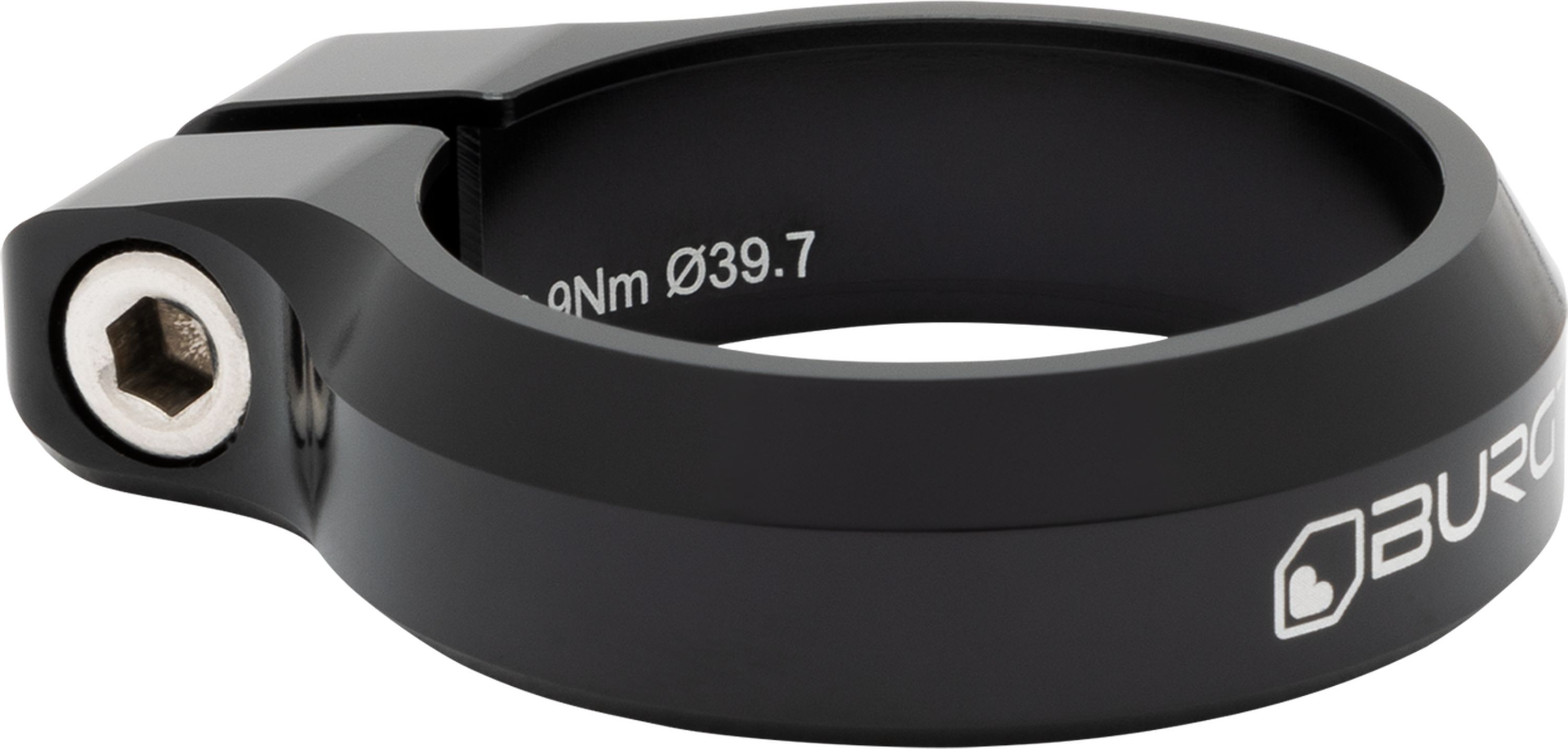 Seat Clamp Sattelklemme Burgtec Black | 39,7