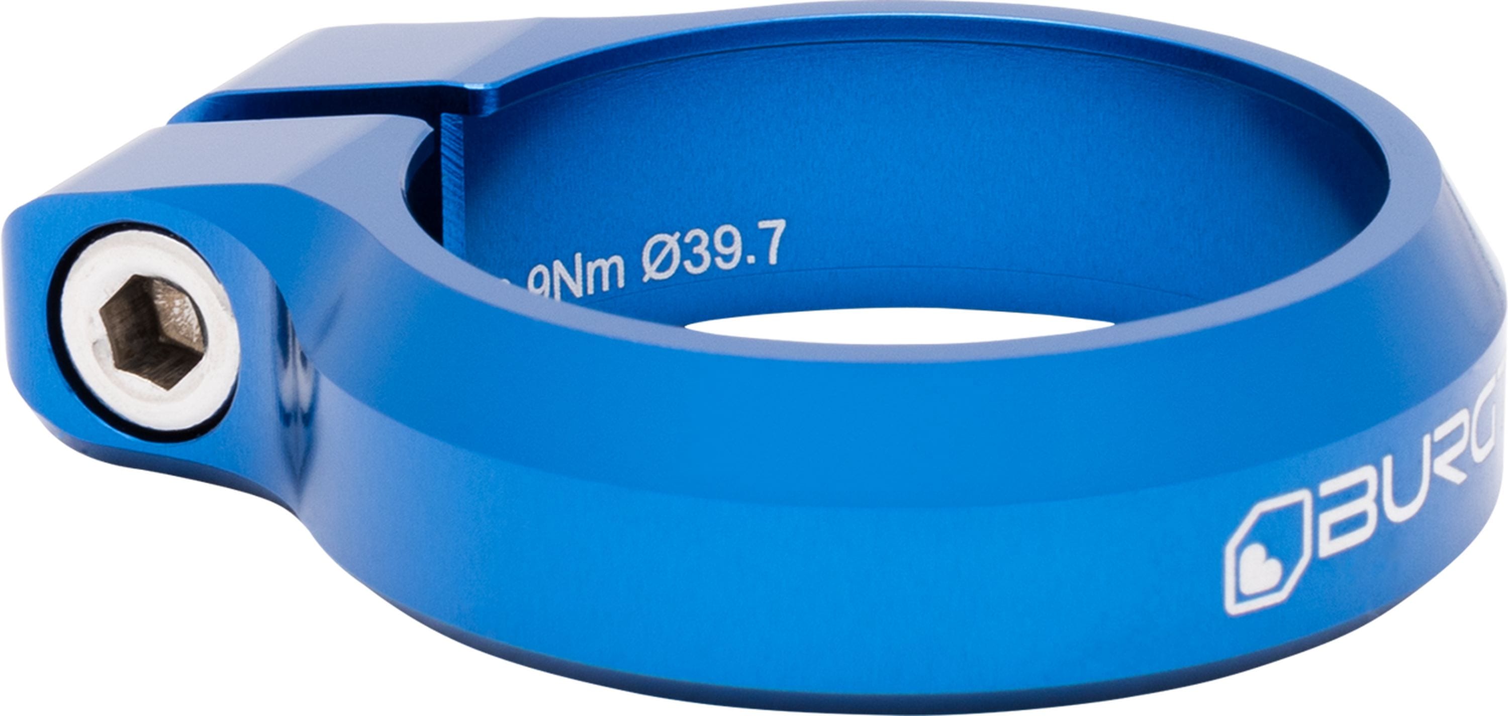 Seat Clamp Sattelklemme Deep Blue | 39,7