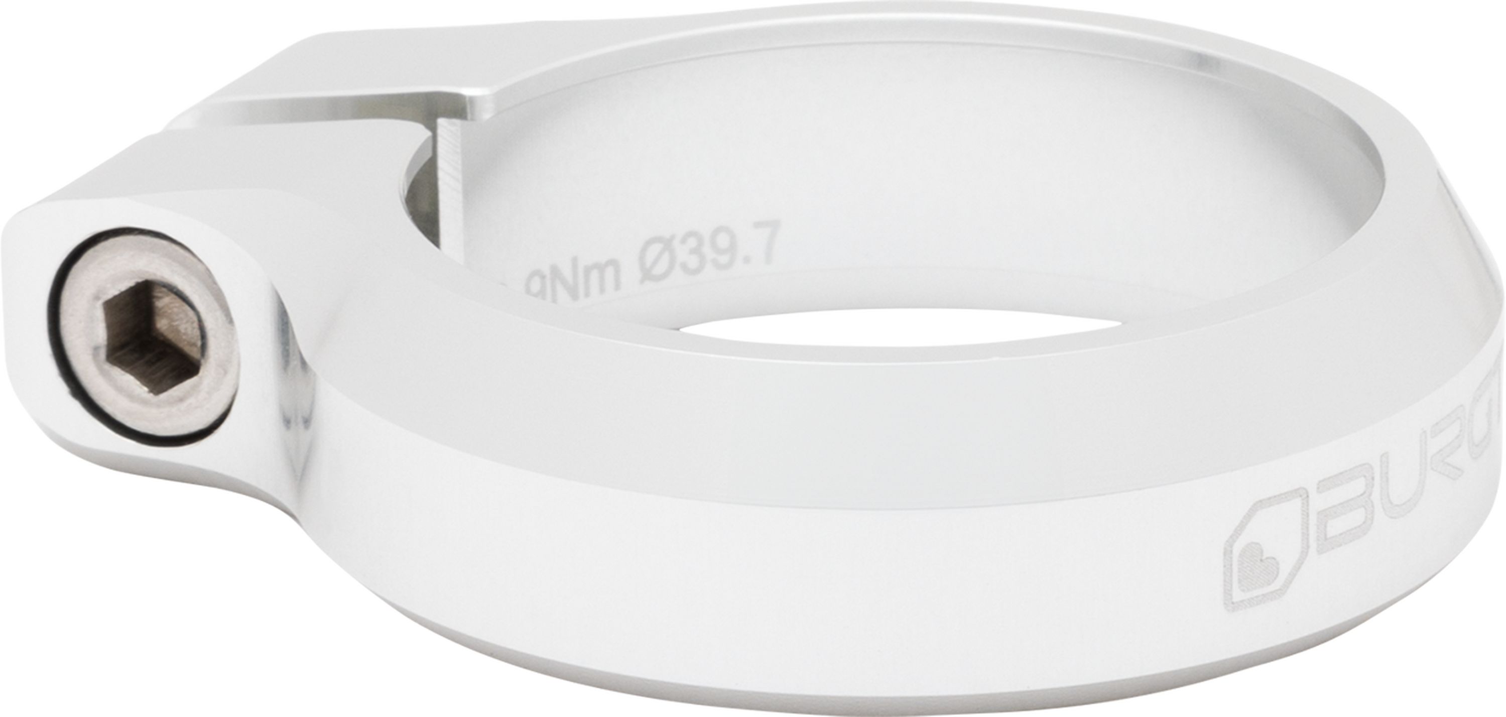 Seat Clamp Sattelklemme Rhodium Silver | 39,7