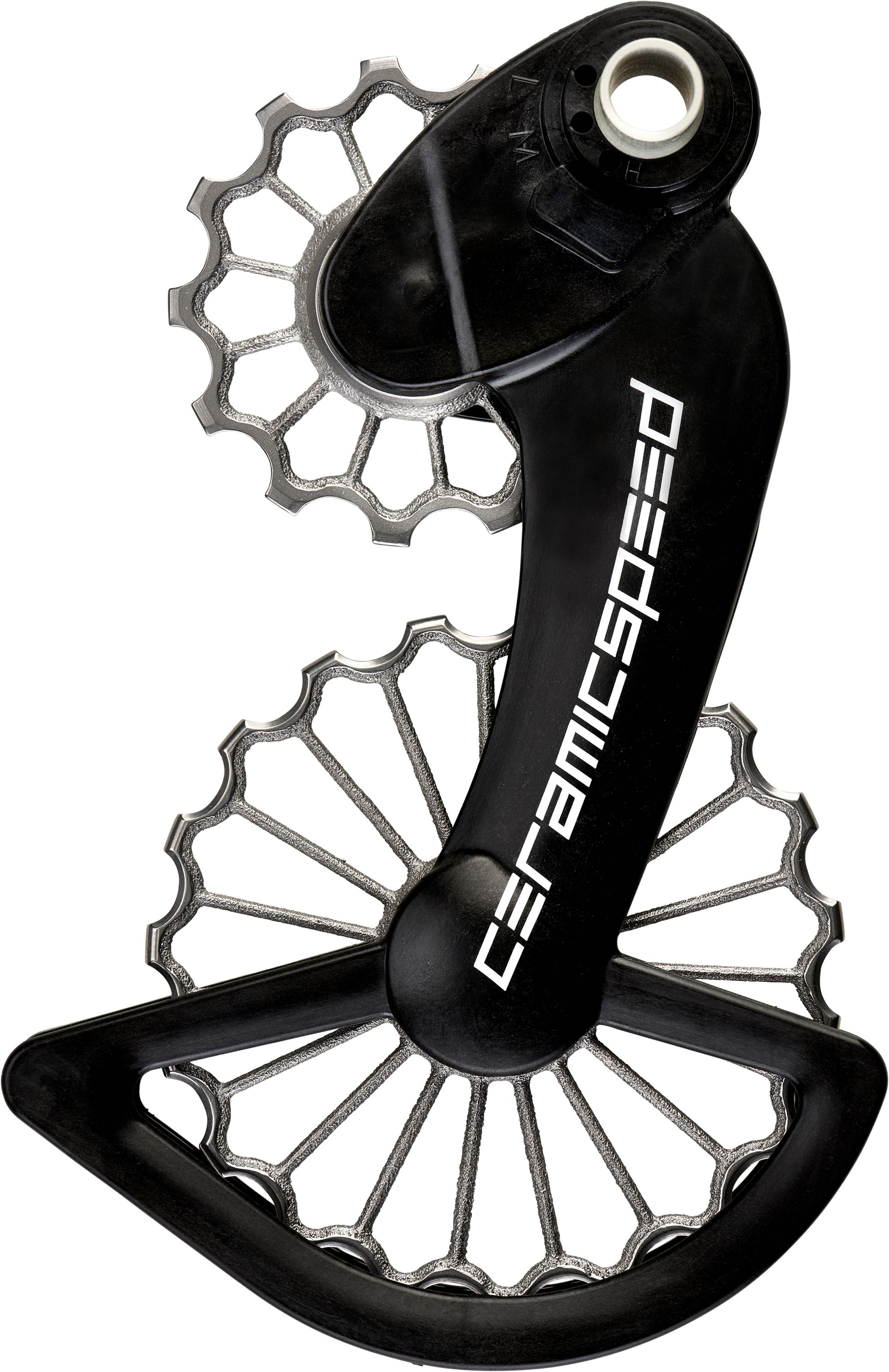 3D Printed Ti OSPW Schaltrollen-System für Campagnolo 12-fach EPS Titanium | coated | 13+19