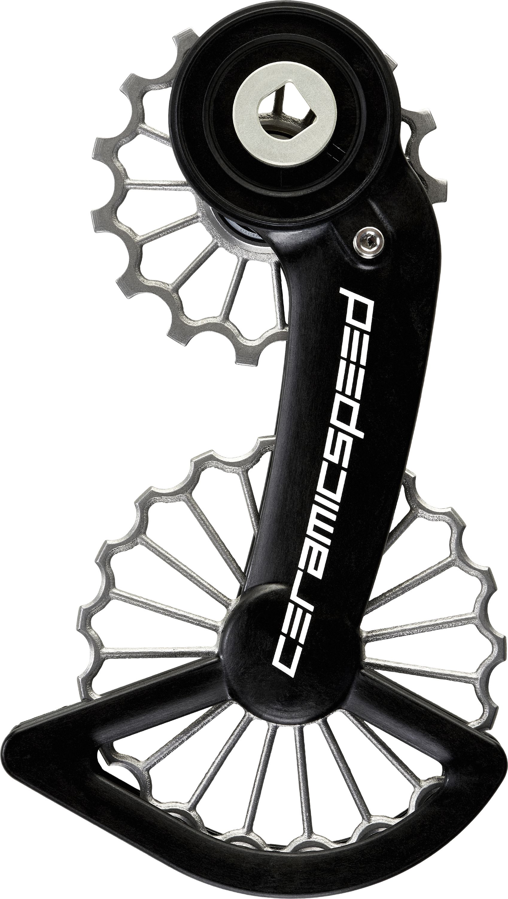 3D Printed Ti OSPW Schaltrollen-System für Sram Red/Force AXS Titanium | coated | 15+19