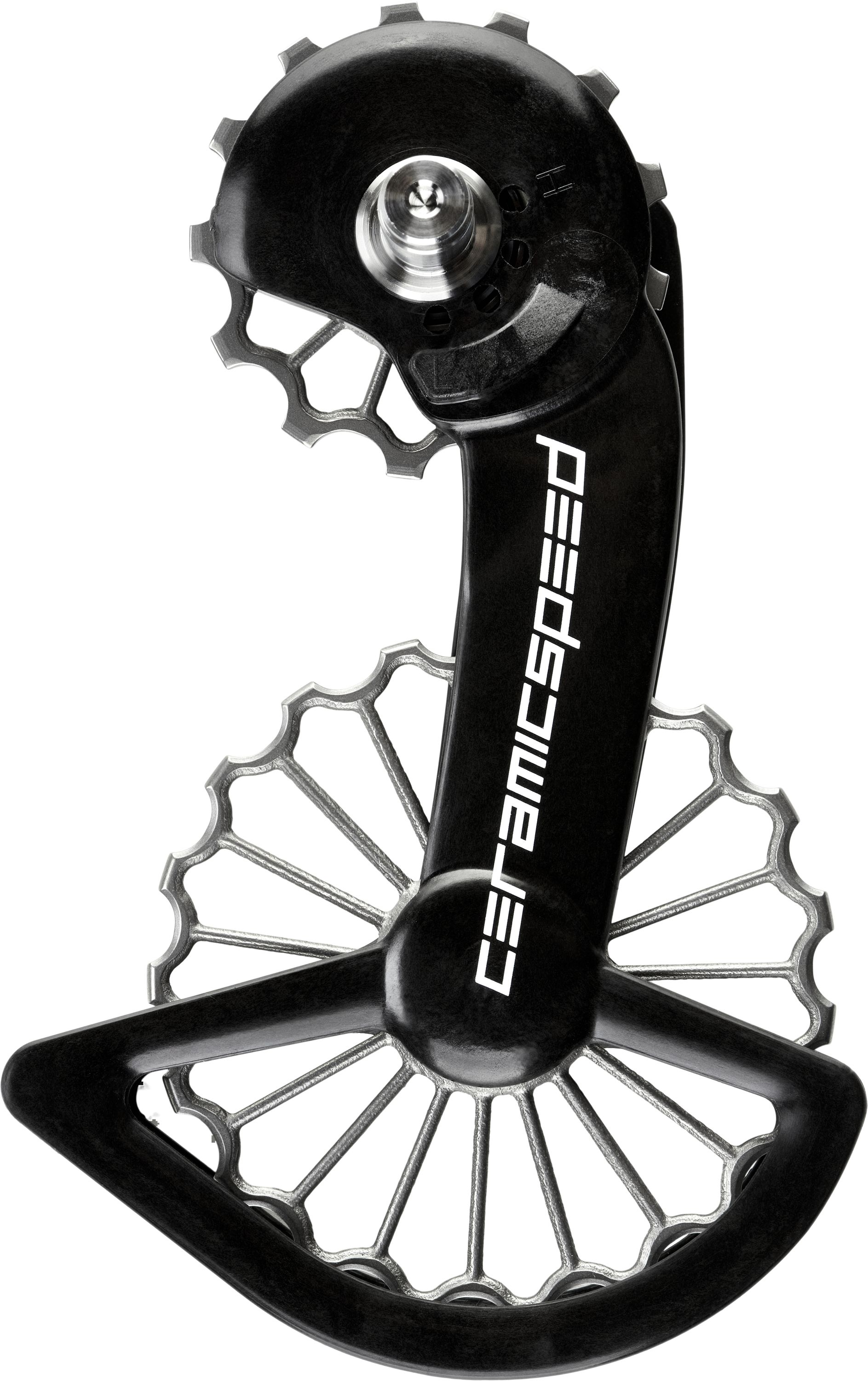3D Printed Ti OSPW Schaltrollen-System für Shimano Dura Ace 9200 und Ultegra 8100 Titanium | coated | 13+19