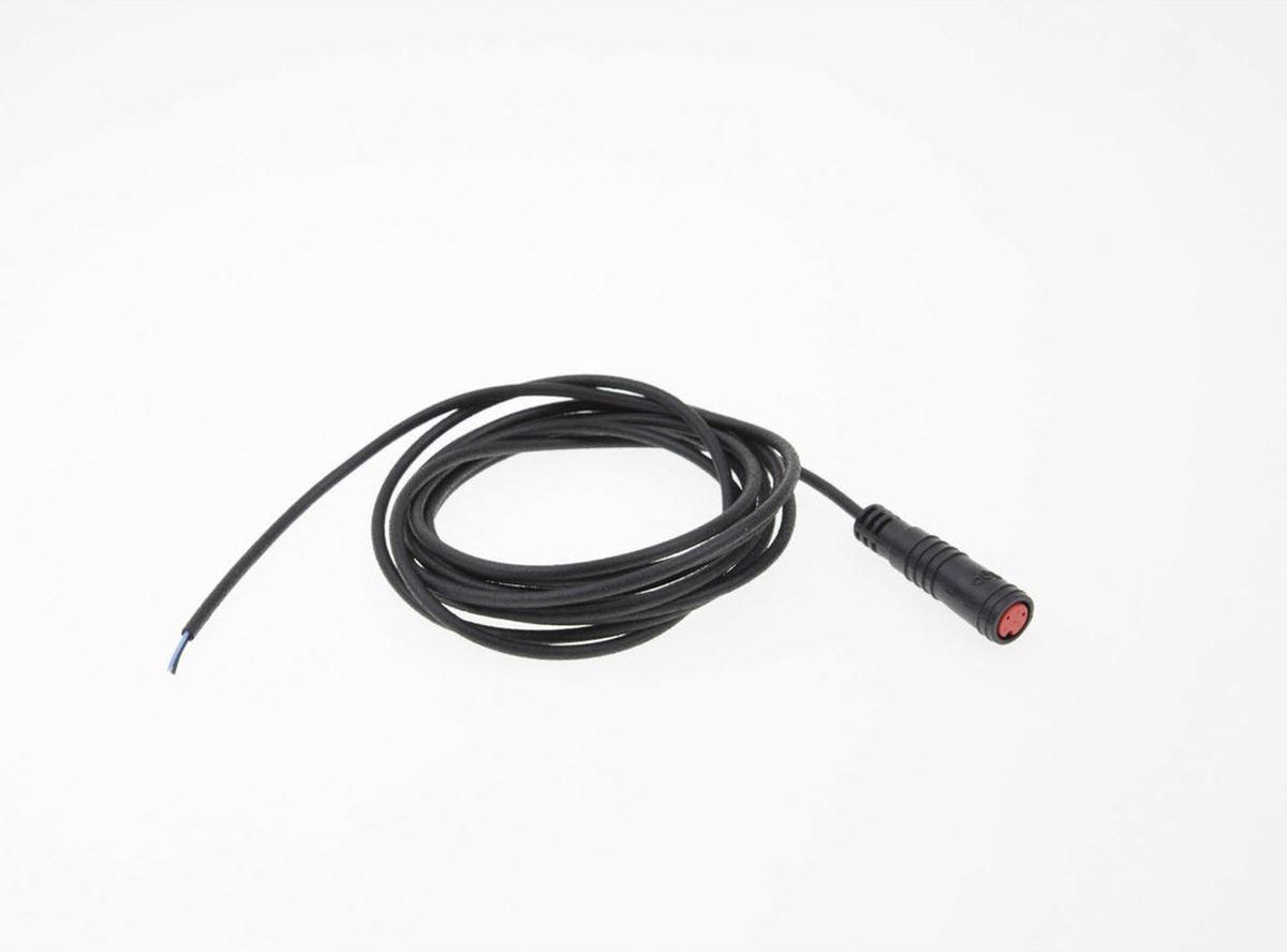 HIGO Kabel mit 2-poligem Female Stecker Schwarz