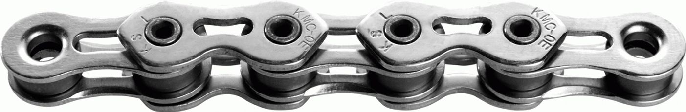 Kette K1SL Wide 1-fach silber | 100 Glieder