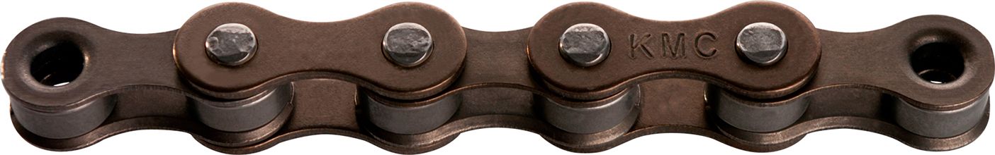 Kette S1 Wide Brown 1-fach braun | 112 Glieder