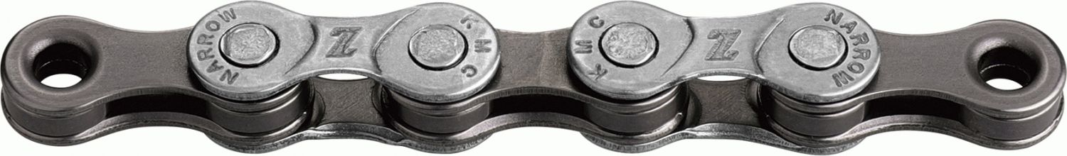 Kette Z8 7/8-fach silber/grau | 114 Glieder