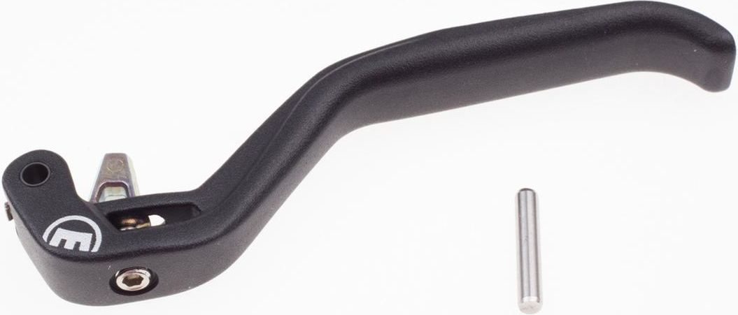 Bremshebel 4-Finger Aluminium-Hebel Schwarz, Weiß | Reach Adjust mit Werkzeug