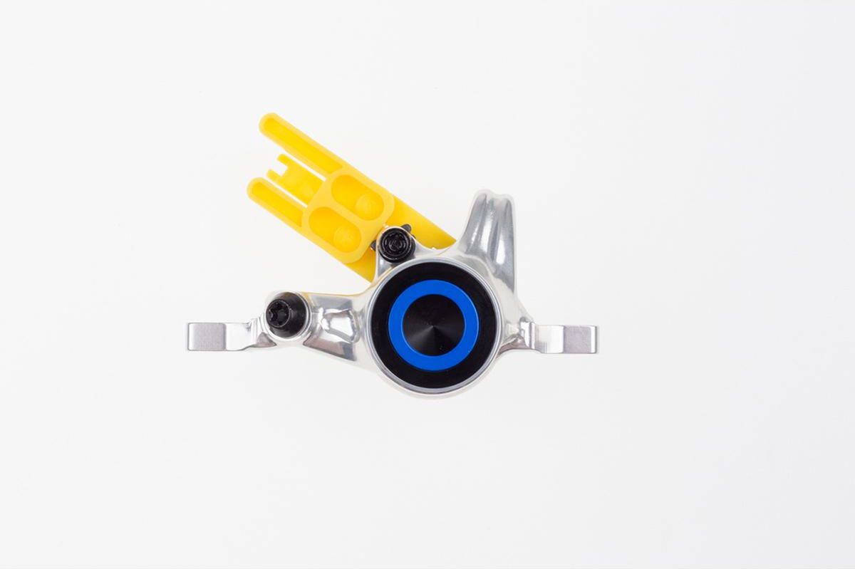 Bremszange MT8/MT6 and MT TRAIL SL/CARBON Hinterrad 2-Kolben Blau, Chrom | Blende blau | Postmount