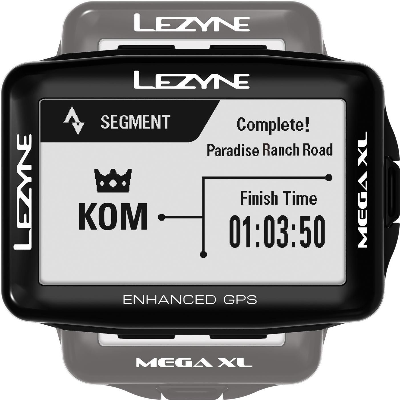 Computer Mega XL GPS schwarz