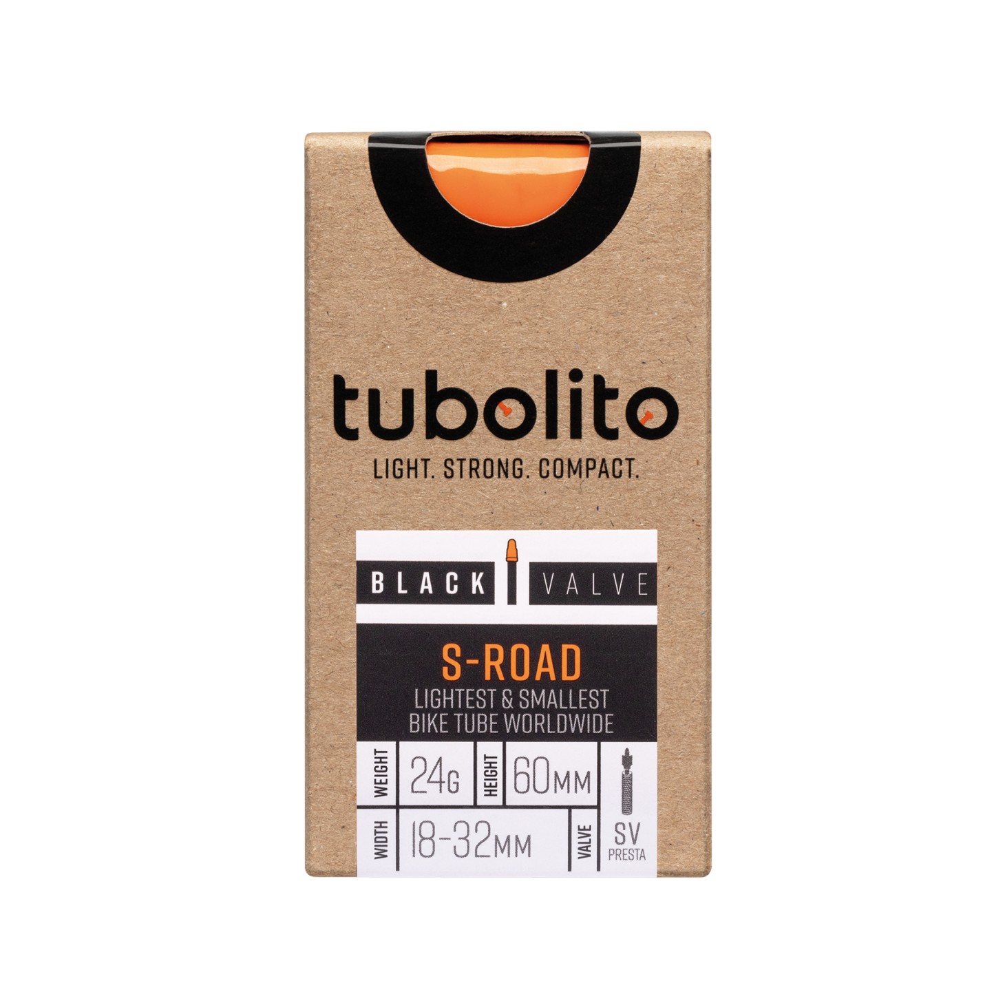 S-Tubo-Road-700C black | 700c | SV60 | 18-32 mm