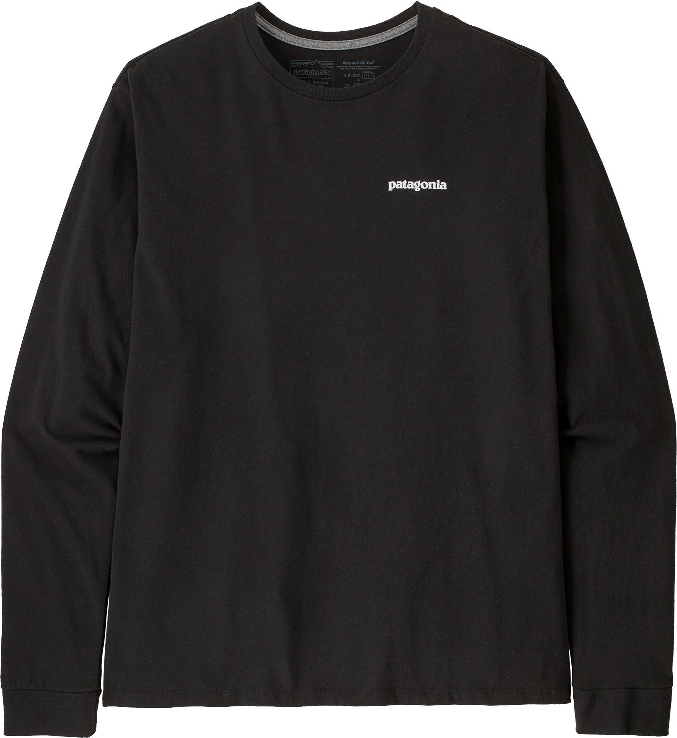 M's Long Sleeve P-6 Logo Responsibili-Tee Black | S