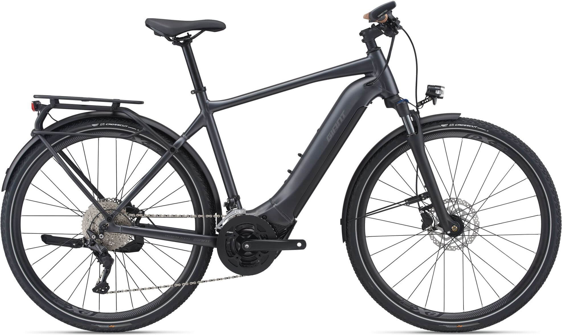 Giant Explore E+ 1 500Wh GTS - 2021 gunmetal black matt-gloss | S | RideDash EVO - SG