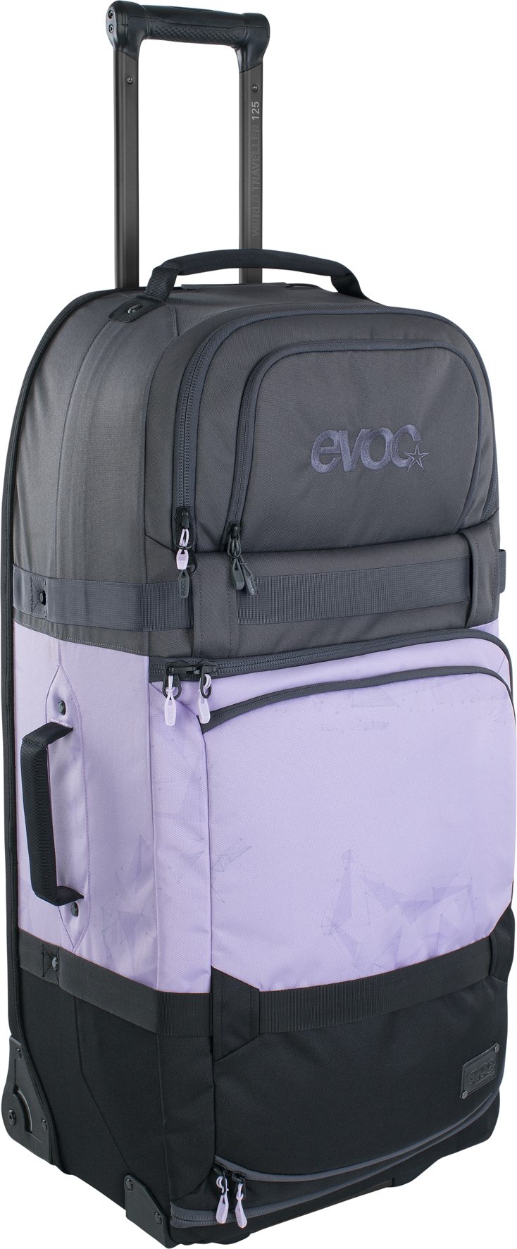 World Traveller 125 multicolour (carbon grey/purple rose/black) | One Size (85x40x32cm)