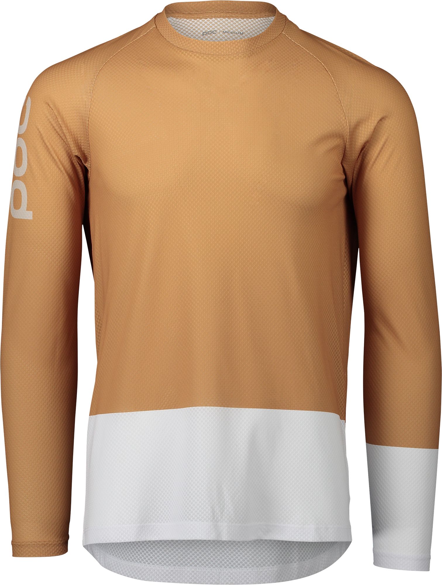 MTB Pure LS Jersey Aragonite Brown/Hydrogen White | S