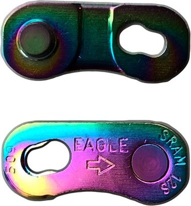 PowerLock Eagle Kettenschloss 12-fach Regenbogen